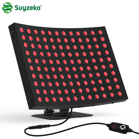 Suyzeko Physical Red Light Therapy Panel 660nm 850nm Near Infrared for Face Body Skin Pain Relief Home Use Beauty Devices 2024